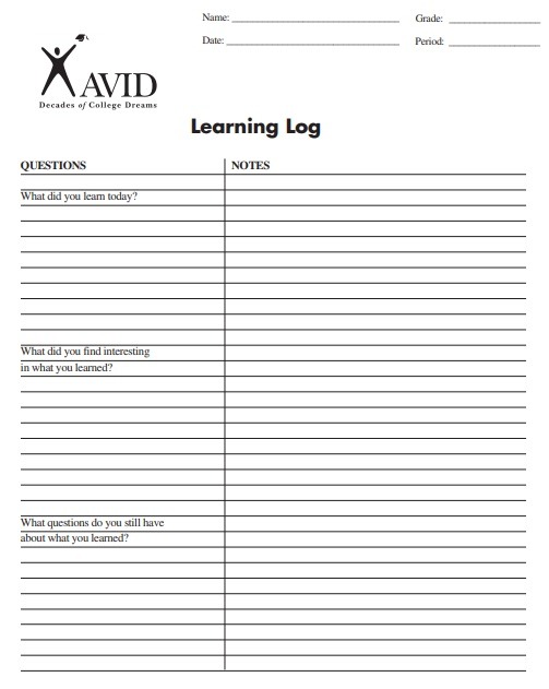 learning-log-templates-16-free-printable-word-excel-pdf-formats