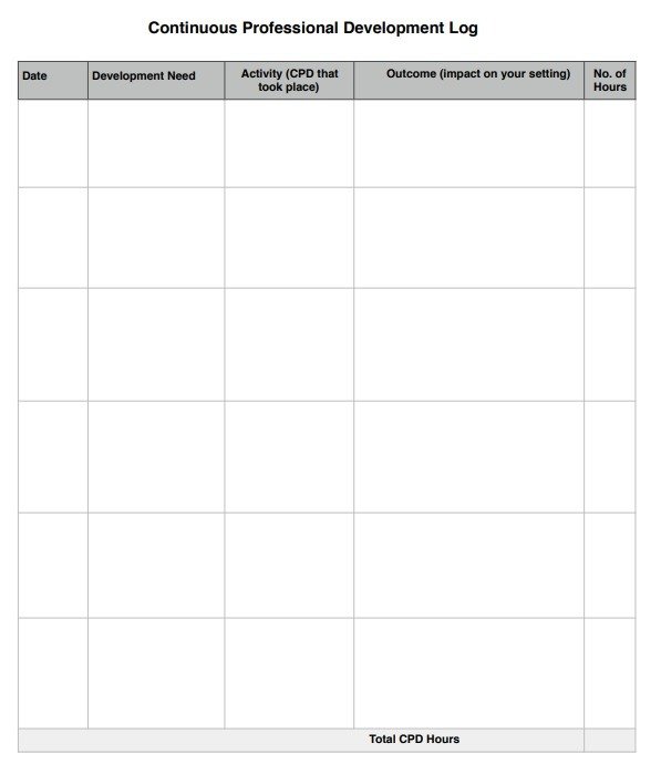 Student Learning Log Template Word Templates Gambaran Student Learning Log Template Word Templates Gambaran