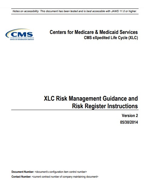 Risk Management Log Template