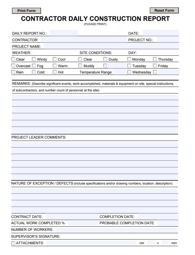 Construction Daily Log Template from www.logtemplates.org