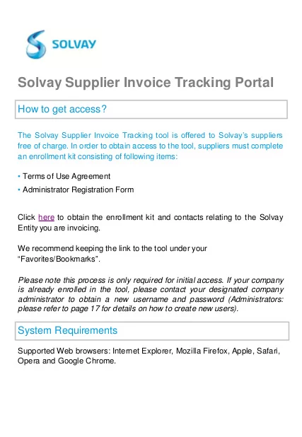Supplier Invoice Log Template
