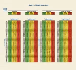 Weight Loss Score Log Template