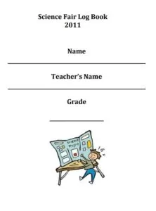 Science Fair Log Book Template
