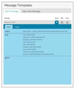 Alert Monitoring Log Template