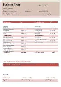 Payroll Log Template